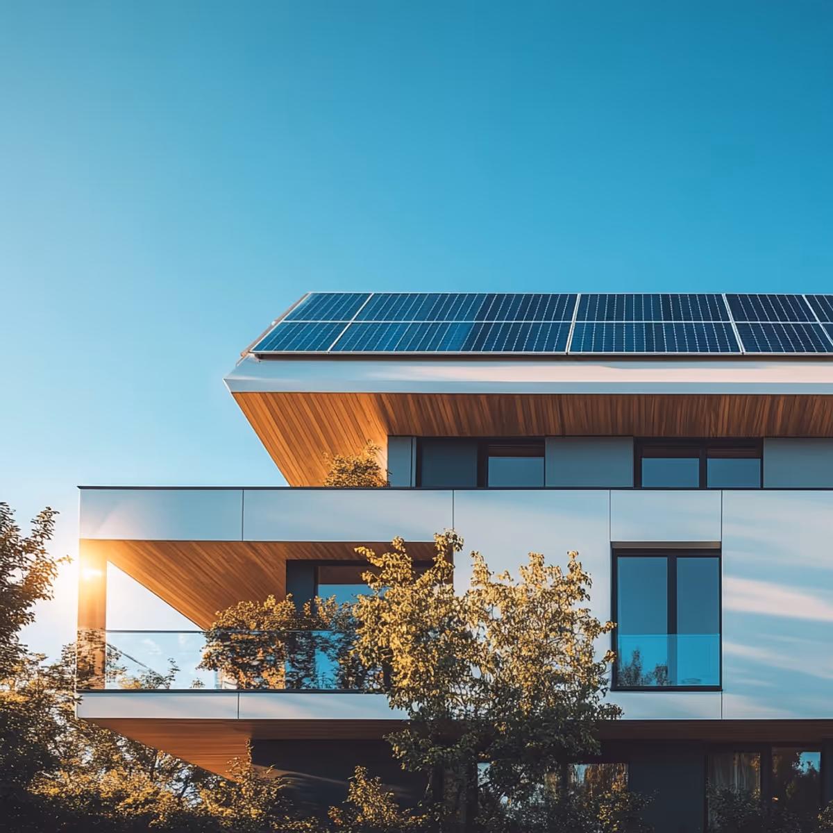 Installation de panneaux photovoltaïques réalisée par GNS Énergie